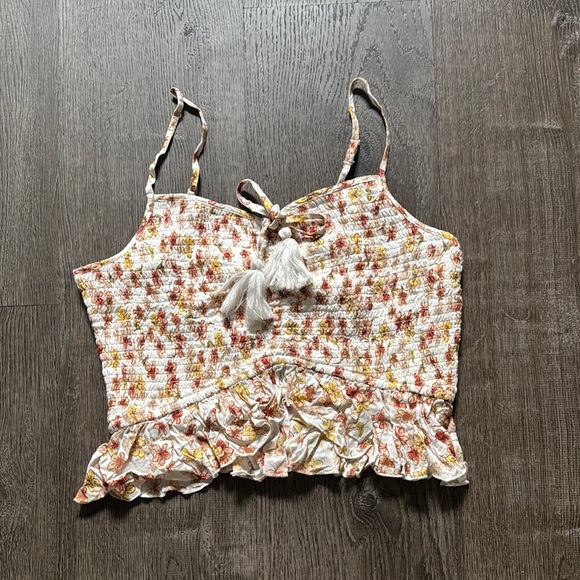 BOG Collective Tops - Floral Smocked Women's Top